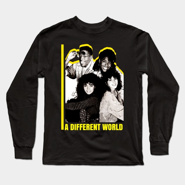 a different world Long Sleeve T-Shirt by Collage Collective Berlin